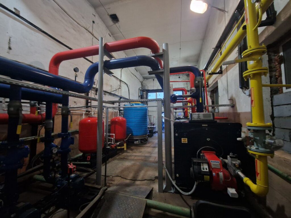 Новая газовая котельная в Стройдворе