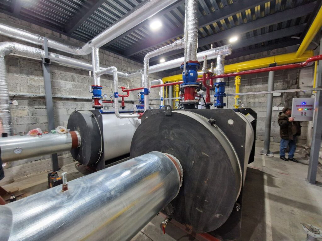 Газовая котельную для центрального офиса «Строительного Двора» в Тюмени